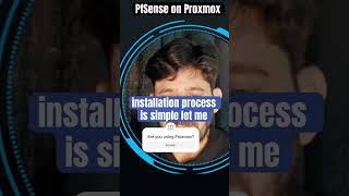 PfSense on Proxmox pfsense proxmox shortvideo reels [upl. by Clerc]