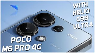 POCO M6 Pro 4G  with Mediatek Helio G99 Ultra Your Next Powerpacked Smartphone 📱✨ HINDI [upl. by Errick]