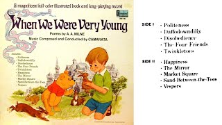 When We Were Very Young 1968 by Disneyland Records [upl. by Iew]