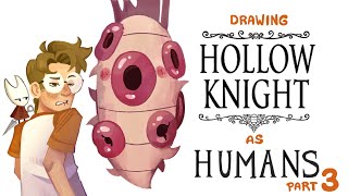 Drawing QUESTIONABLE HOLLOW KNIGHT characters as HUMANS [upl. by Mayhew]