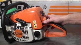 The chainsaw guy shop talk Stihl MS 390 Chainsaw 10 4 [upl. by Caine]