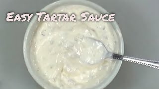 Easy Tartar Sauce Recipe  MOLCS Easy Recipes [upl. by Kalbli]