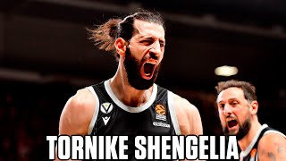 TORNIKE SHENGELIA  Basketball Highlights in Virtus Bologna 202425 [upl. by Aratahs]