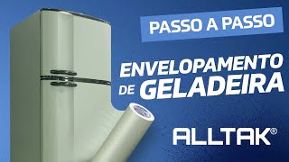 COMO ENVELOPAR UMA GELADEIRA DO ZERO  Material com Airflow 20 [upl. by Muslim]