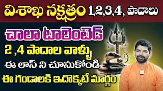 Vishakha Nakshatra 2024 Characteristics in Telugu  Vishakha Nakshatra By Suresh Babu [upl. by Gerty]