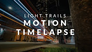 How to Setup Light Trails Motion Timelapse  ROV Pro [upl. by Anoi]