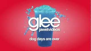 Glee Cast  Dog Days Are Over karaoke version [upl. by Htide]