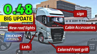 🚚Blast Update 048✴️ Exclusive Truckers of Europe 3 Big Interior Accessories Update 🏕  Truck Game [upl. by Netfa582]