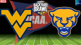 West Virginia vs Pitt Week 3 Backyard Brawl College Football Live Game Cast amp Chat [upl. by Boswell]