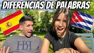 DIFERENCIAS entre el español de ESPAÑA y CUBA  Una cubana y un español 🤣🤦🏻‍♀️🤦🏻‍♂️ [upl. by Aneekan]