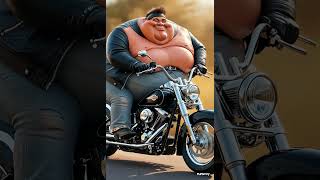 A Fat Man Drives Royale Enfield LaughOutLoud FatManRidingRoyalEnfield [upl. by Byrann]