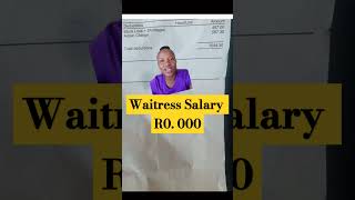 Waitressing Salary liferesetwithboni [upl. by Lanevuj]