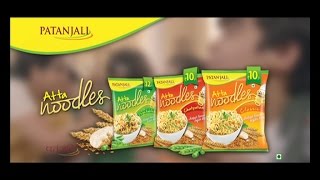 Patanjali Atta Noodles  Product by Patanjali Ayurveda [upl. by Nawoj]