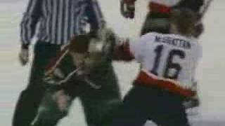 McGrattan vs Boogaard Jan 16 2006 [upl. by Kcireddor]