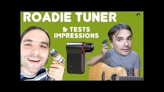 ROADIE TUNER  LACCORDEUR AUTOMATIQUE  TESTS ET IMPRESSIONS [upl. by Gneh]