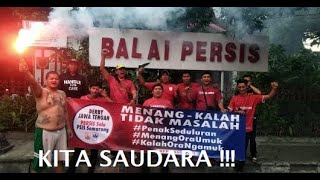 Gesekan Suporter PSIS Semarang dengan Persis Solo [upl. by Notlil348]