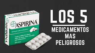 Los 5 Medicamentos Mas Peligrosos Del Mundo [upl. by Abrams242]