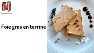 Foie gras en terrine [upl. by Oza]