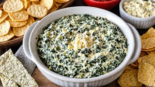 Make the Best Quick Spinach Dip Always Home [upl. by Oswin]