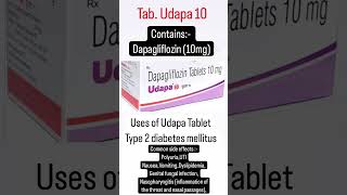 Tab Udapa 10 mg contains Use and side effects [upl. by Nodal]