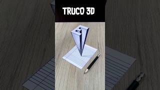 Dibujos 3D 🔥 Como Dibujar en 3D Letra E Perspectiva art [upl. by Ardnaxela]