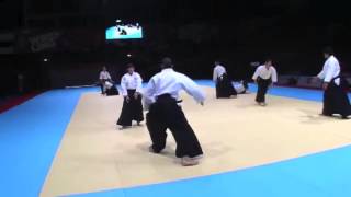 Aikido Team Tachi Waza at the World Combat Games 2013 [upl. by Eile]