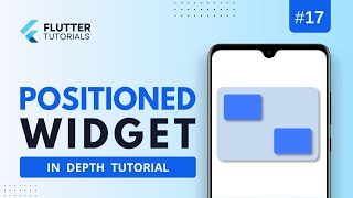 Flutter positioned widget  Positioning a widget in Stack [upl. by Egroeg]