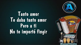 Hay Que Ser Fuerte  Los Chiches Vallenatos  Letra  Andres Pino Music [upl. by Syxela22]