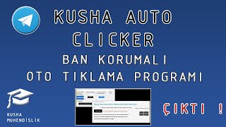 Ban Korumalı Airdrop Özel Auto Clicker  Kusha Auto Clicker [upl. by Garber157]