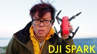 DJI Spark Handson Review PreRelease Prototype [upl. by Hagile]