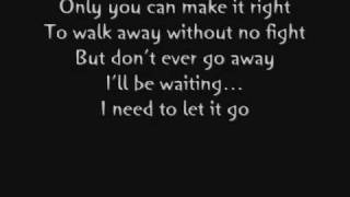 Let It Go by Cavo Lyrics [upl. by Euqnom556]