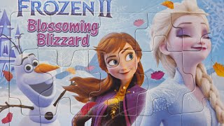 FROZEN   Puzzle  Puzzle Games  Toddler Education [upl. by Oaht]