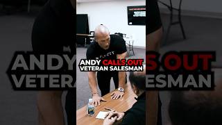 ANDY CALLS OUT VETERAN SALESMAN [upl. by Grete]