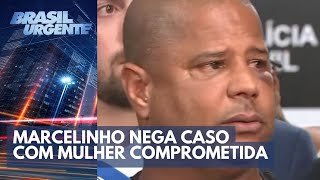 Sequestro Marcelinho nega envolvimento com mulher comprometida  Brasil Urgente [upl. by Ellerahs]