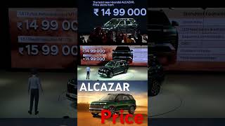 alcazar facelift 2024 price starting from 1499 lakh [upl. by Merilee]