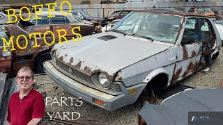 Boffo Motors Parts Yard Rare Italian amp British Gems  AA Visits [upl. by Acemat455]