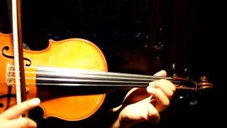 SCHINDLERS LIST THEME SONG Beautiful Full Version Solo Antique Saxon Violin [upl. by Tihom]