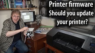 Printer firmware  is updating it risky [upl. by Small]