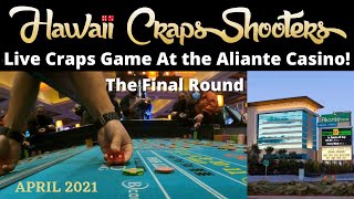 The Final Round Live Craps Game at the Aliante Hotel and Casino North Las Vegas [upl. by Bonilla]