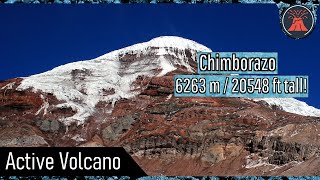 The Highest Volcano in the World Chimborazo [upl. by Ainocal]