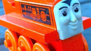 Thomas amp Friends TERENCE Wooden Railway Toy Train Railway Review By Mattel Fisher Price [upl. by Verna]