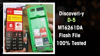 Discoveriy D5 MT6261DA Flash File 100 Tested  CM2MTK Firmware Download [upl. by Carolee908]