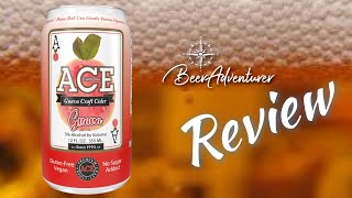 Guava Cider  Ace Cider  Beer Review [upl. by Lhadnek]