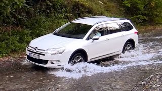 Offroad limousine  Citroen C5 tourer test [upl. by Chapa]