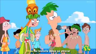 Mi playa es  Phineas y Ferb letra [upl. by Adnal]