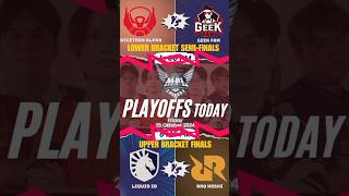 Jadwal playoff mpl season 14 hari ini day 3mpl mobilelegends shorts [upl. by Froma]