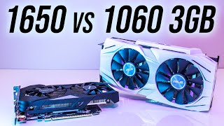 GTX 1650 vs 1060 3GB  18 Games Tested [upl. by Ynnavoeg988]