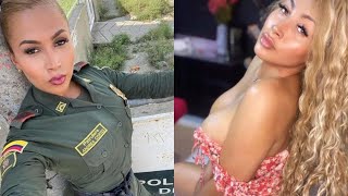 Colombias first trans police officer has called on transgender people not to use biopolymers [upl. by Toddy26]