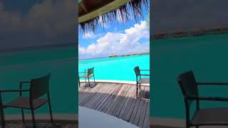 Maldives trip 🏖️ water villa splendid view [upl. by Isoais]