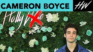 Cameron Boyce Confesses About His Weirdest First Date  Hollywire [upl. by Aksel]